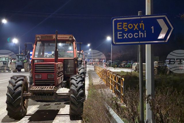 Блокада отново спря движението на тирове към Гърция