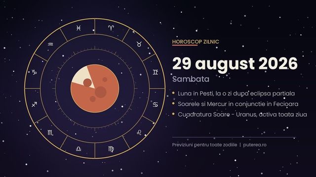 Horoscopul Urania pentru zodia ta perioada 29 august - 4 septembrie 2026 - dragoste, bani sau sanatate