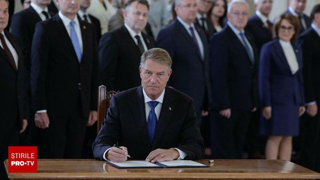 Decretele semnate pe ultima suta de metri de Klaus Iohannis, cu o zi inainte de a pleca de la Cotroceni