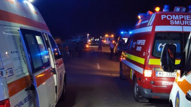 Bărbat mort, după ce mașina în care se afla s-a răsturnat