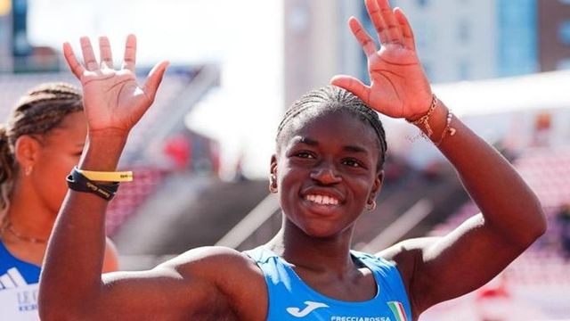 Atletica, la 15enne Kelly Doualla oro nei 100 metri Under 20