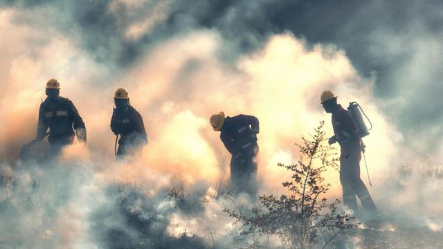 Incendiu puternic la un service auto din Iași. Mesaj Ro-Alert emis