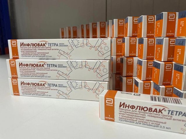Молдова получила 200 тысяч доз вакцины против гриппа