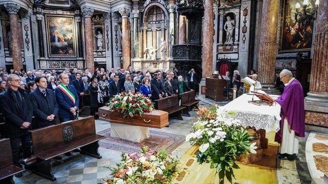Torino, i funerali di Gianni Vattimo