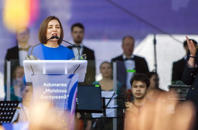 Maia Sandu anunță că va candida pentru un nou mandat de președinte al Republicii Moldova