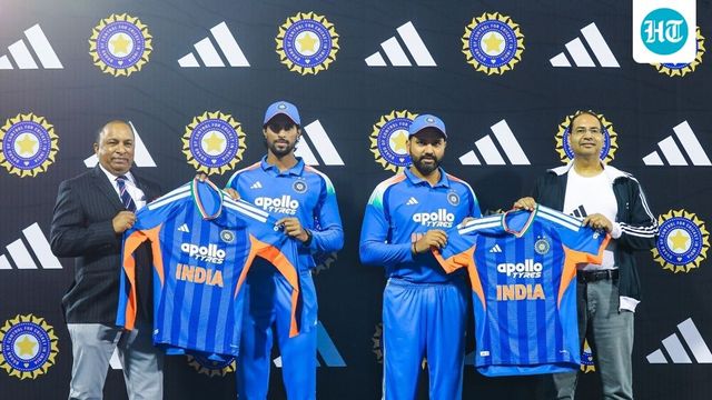 Rohit Sharma unveils India’s new jersey for 2026 T20 World Cup