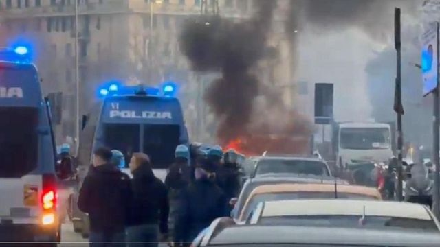 Tensione a Marassi, incidenti tra tifosi di Genoa e Inter