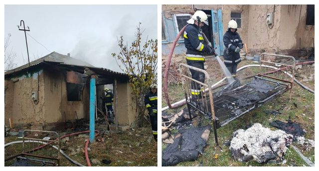Un bărbat de 48 de ani a murit ars într-un incendiu în casă. Ce s-a întîmplat