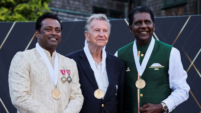 Leander Paes, Vijay Amritraj Inducted Into Tennis Hall Of Fame