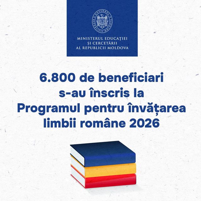 Au început cursurile în cadrul Programului național pentru învățarea limbii române 2026-2028