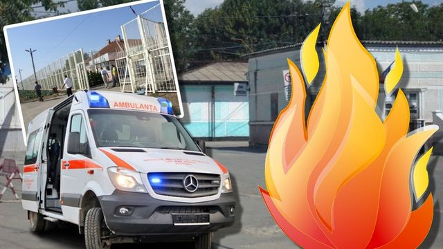 Incendiu la Penitenciarul spital din Poarta Albă. 34 de persoane au fost evacuate