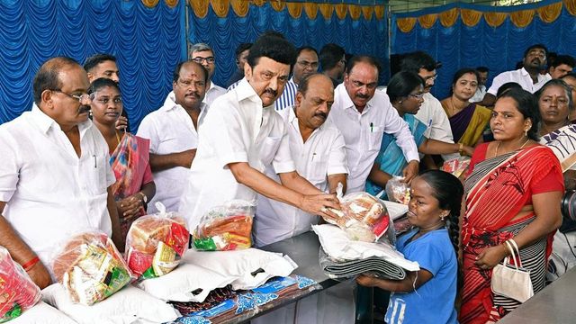 MK Stalin Announces Rs 6,000 Cash Assistance To People Affected By Cyclone
