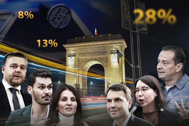 EXIT-POLL SOCIOPOL Alegeri Primăria București 2025: Ciucu – 32%, Băluță – 27%, Alexandrescu – 19%