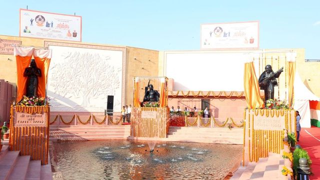 Statues of south Indian saint-musicians unveiled in Ayodhya