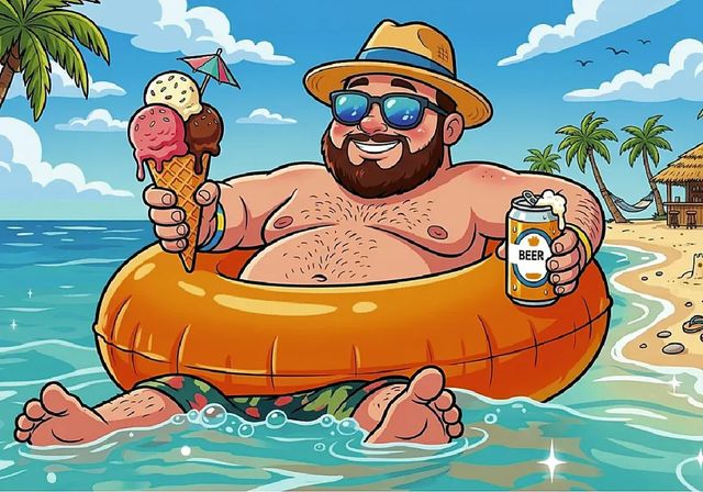 ¿Por qué he ganado peso en verano si no he parado?