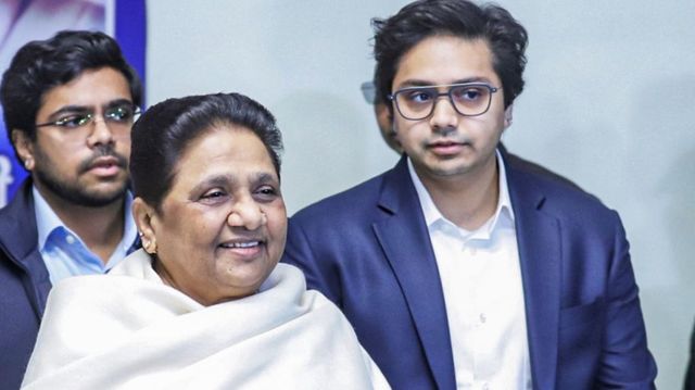 Mayawati Removes Reinstated Nephew Akash Anand From Key Positions