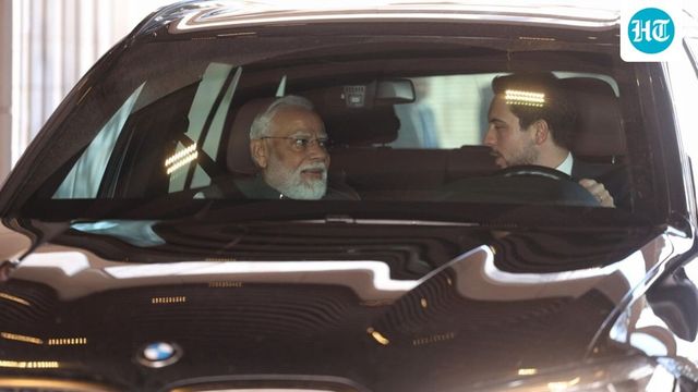 India-Jordan ties: Crown Prince drives PM Modi to museum as special gesture — see pics