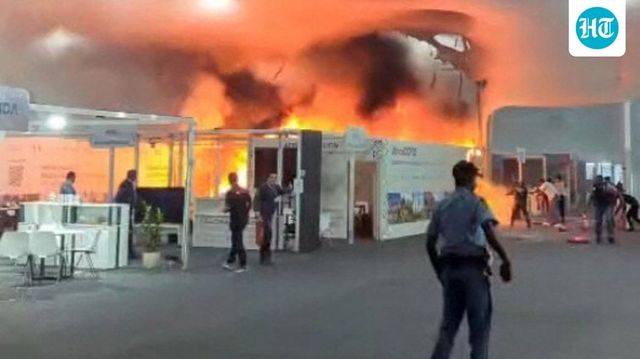 Fire breaks out in pavilion at COP30 venue in Brazil