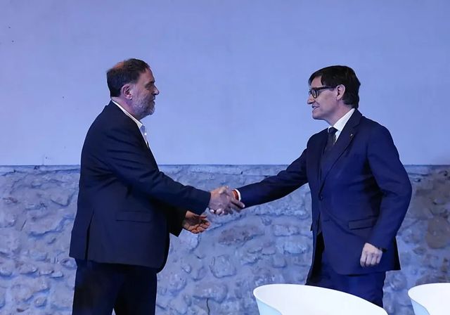 PSC y ERC ultiman el pacto para los Presupuestos de Cataluña