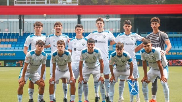 Al Tenerife se le hace largo el partido de vuelta y se despide de la Copa de Campeones Juvenil