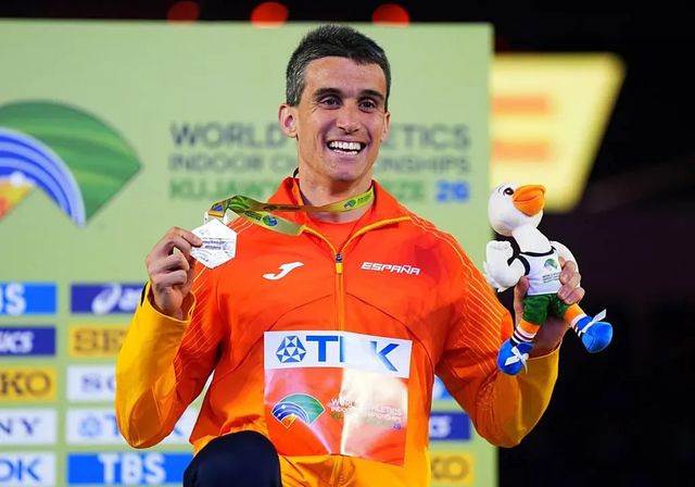 Mariano García: «Celebré el oro con un Cola Cao y viendo MotoGP»