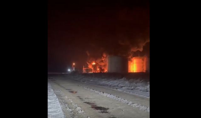 Incendiu la un important depozit de petrol din sudul Rusiei după un atac ucrainean cu drone