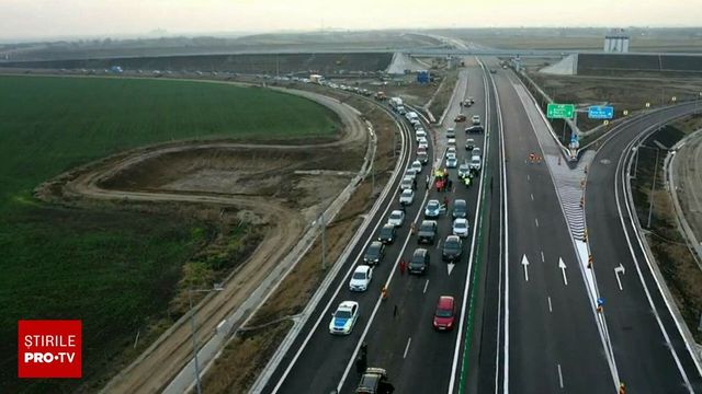 Peste 30 de kilometri din Autostrada Moldovei, între Buzău și Râmnicu Sărat, dați în folosință miercuri