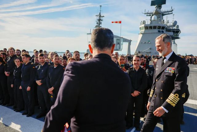 El Rey visita los países bálticos para apoyar a los militares españoles desplegados a las puertas de Rusia