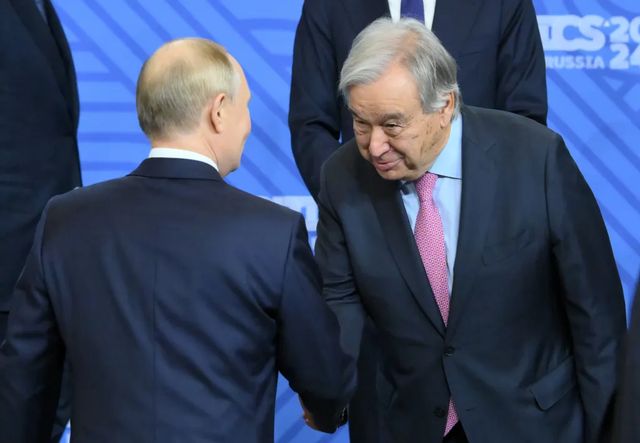 Los mundos de Putin y Guterres