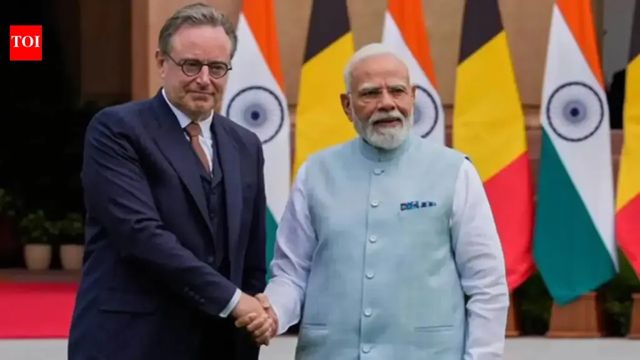 India, Belgium to deepen defence ties, target doubling of bilateral trade