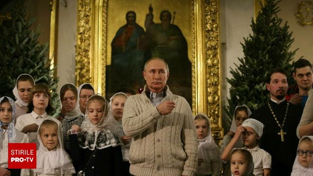 Creștinii ortodocși de rit vechi sărbătoresc miercuri Crăciunul