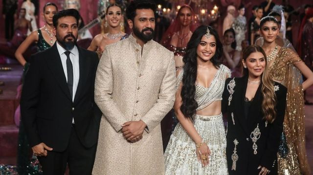 Vicky Kaushal Shows His Romantic Side, Misses Katrina Kaif After Walking Ramp For Wedding Collection-Watch