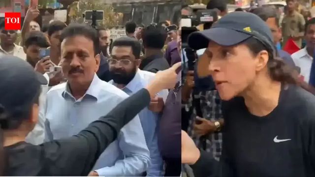 Complaint against Mumbai woman who berated minister over traffic jam due to protest