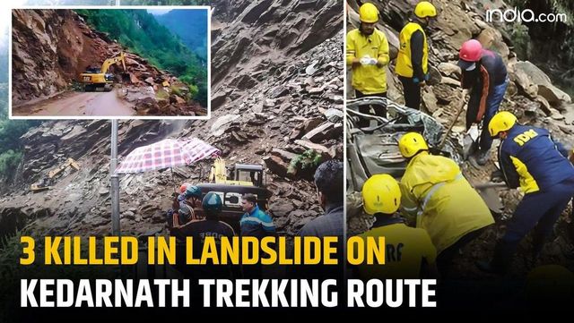 3 Pilgrims Dead In Landslide In Kedarnath, 8 Injured Taken To Hospital