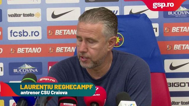 Laurențiu Reghecampf, discurs exploziv după FCSB - Universitatea Craiova 3-0