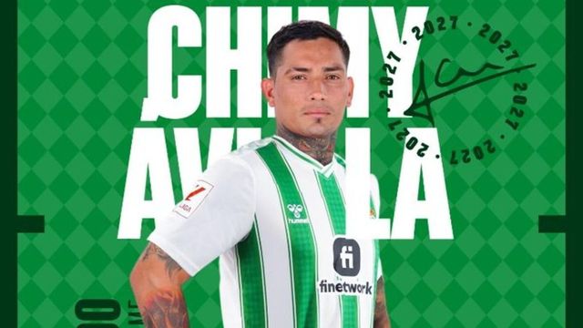 Chimy Ávila, nuevo jugador del Betis