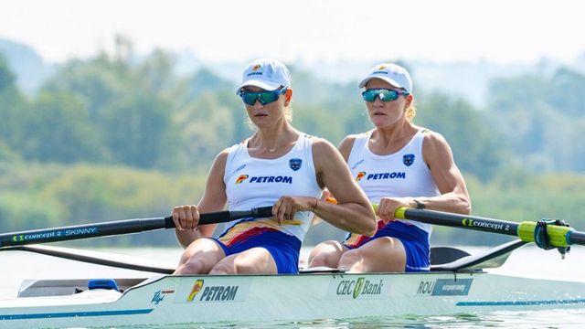 Două medalii de aur pentru România la Campionatele Europene de canotaj de la Varese, ambele la dublu rame, și argint la 4 rame masculin