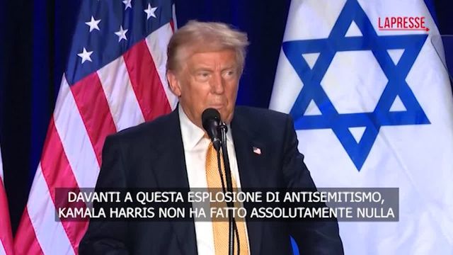 Trump, 'se non vinco Israele sarà sradicato'