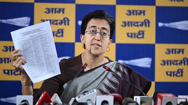 Atishi Accuses Centre Of Electoral Roll Manipulation Ahead Of Delhi Polls