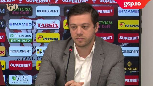 Victor Angelescu a anunțat despărțirea dintre Rapid și Daniel Niculae