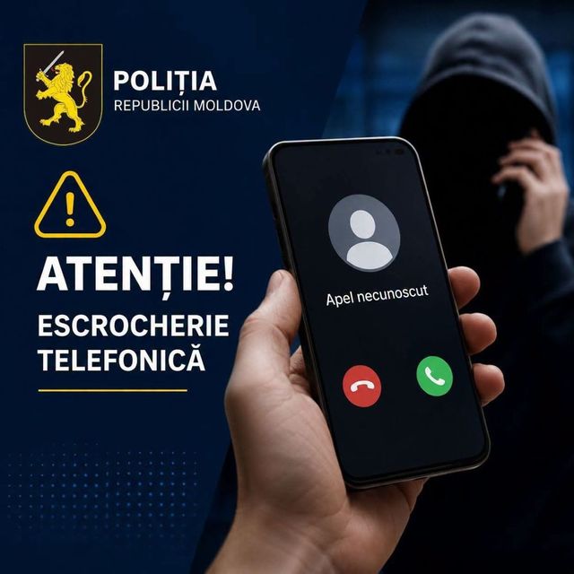 Escrocheriile telefonice continuă să facă victime: Poliția anunță prejudicii de peste jumătate de milion de lei