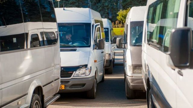 Transportatorii au protestat în fața sediului Delegației UE la Chișinău