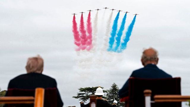 Trump, Melania enjoy Beating Retreat, spectacular Red Arrows flypast as King Charles rolls out Royal red carpet: Pics