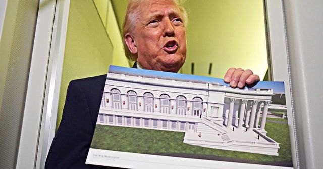 Giudice blocca il salone delle feste di Trump, l'ira del tycoon