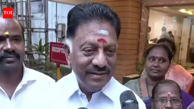 O Panneerselvam Likely To Join DMK Today Ahead Of 2026 Tamil Nadu Assembly Polls