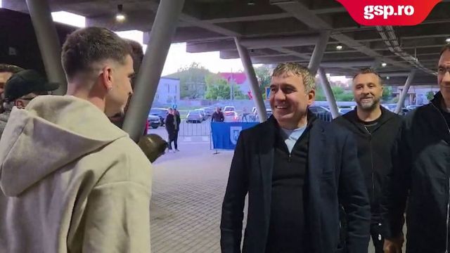 Gică Hagi, prezent la meciul Universității Craiova cu Dinamo București