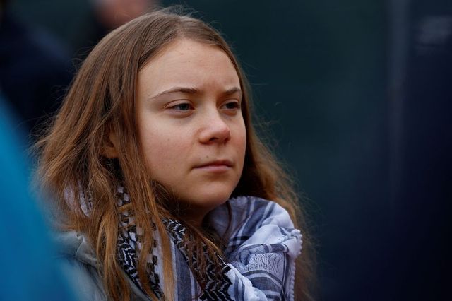Greta Thunberg arrested at London pro-Palestine protest, claims campaign ⁠group
