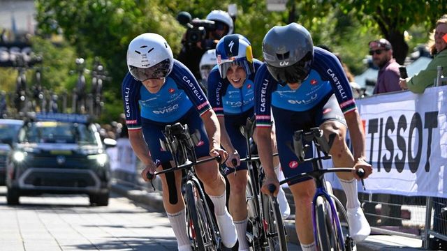 Mondiali di ciclismo, azzurri d'oro nella staffetta mista