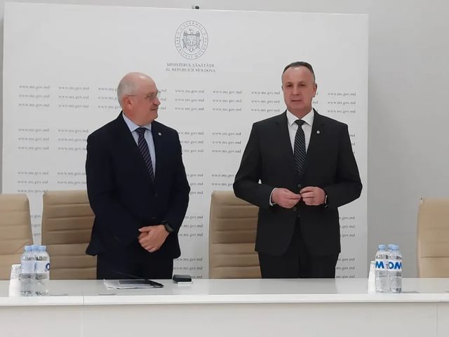 Emil Ceban a fost prezentat echipei ministerului Sănătății