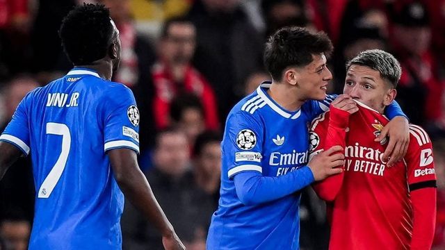 La UEFA suspende a Prestianni por el incidente con Vinicius y no jugará en el Bernabéu